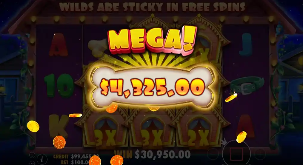 Symbols and Paytable in The Dog House Slot